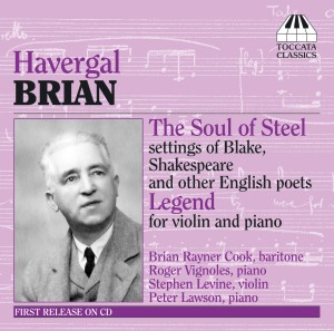 Havergal Brian: Songs for baritone and piano