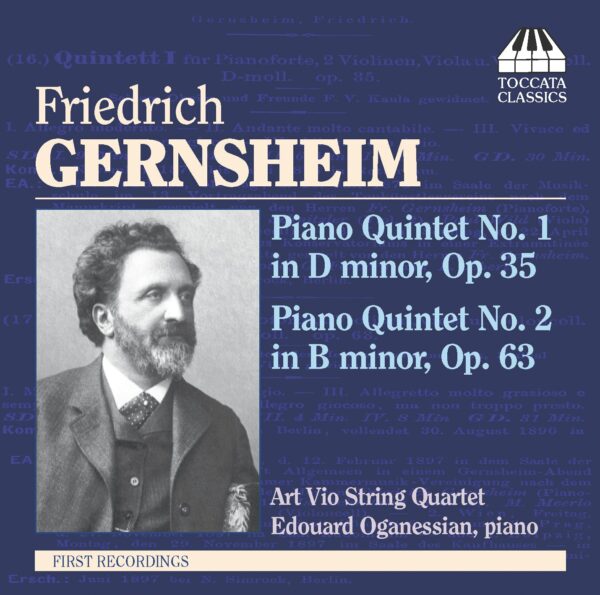 Friedrich Gernsheim: The Two Piano Quintets