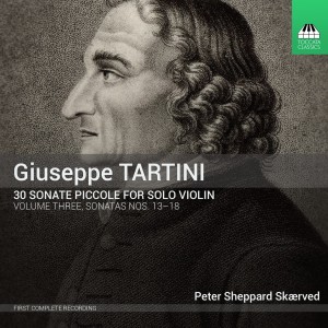Giuseppe Tartini: 30 Sonate Piccole for Solo Violin, Volume Three: Sonatas Nos. 13-18