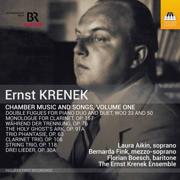 Ernst Krenes: Chamber Music and Songs, Volume One - Cover artwork