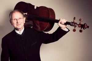 Photo of Alexander Ivashkin with Cello