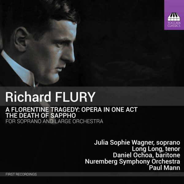 Richard Flury: A Florentine Tragedy: Opera in One Act Cover Art