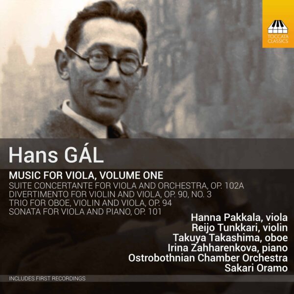 HANS GÁL Music for Viola, Volume One