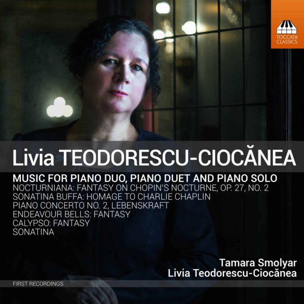 Livia Teodorescu-Ciocănea: Piano Music Cover