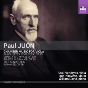 Paul Juon: Chamber Music for Viola