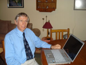 Malcolm Dedman, at home in South Africa in 2007