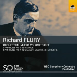 Richard Flury: Orchestral Music, Volume Three