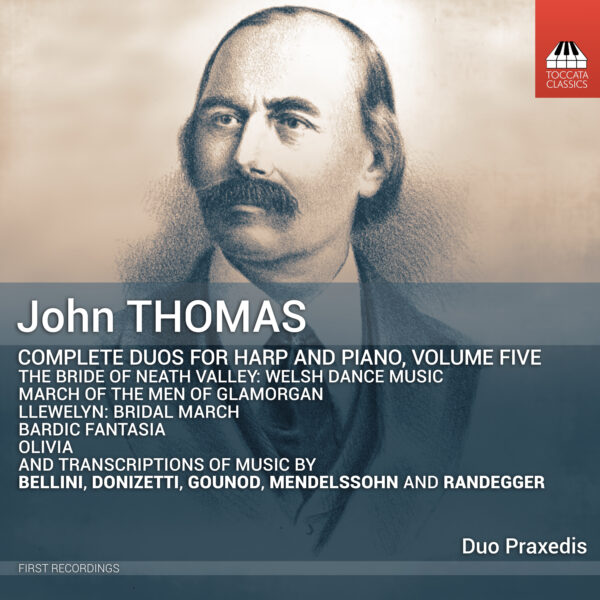 John Thomas: Complete Duos for Harp and Piano, Volume Five