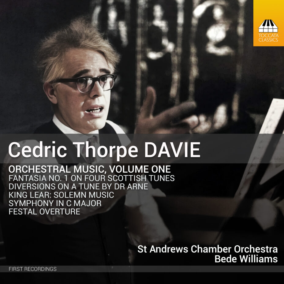tocc 0593 davie orch vol. 1 cover